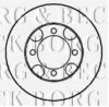 BORG & BECK BBD4267 Brake Disc